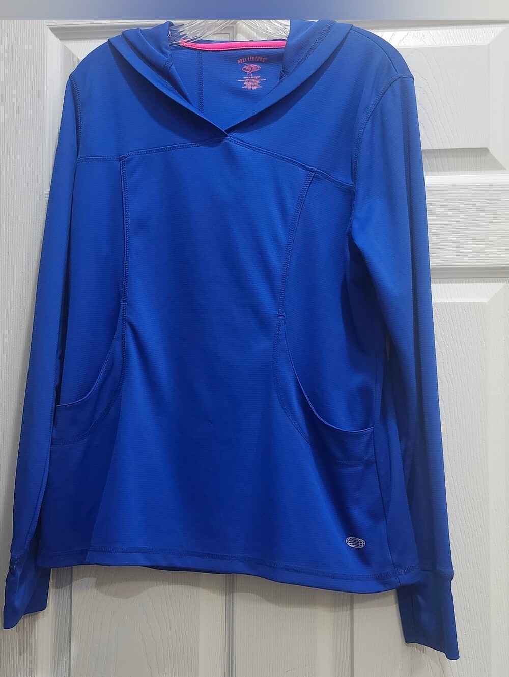 Reel Legends Women's Pullover Hoodie Size Large Lightweight Fishing Performance
